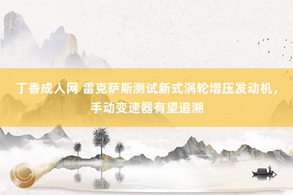 丁香成人网 雷克萨斯测试新式涡轮增压发动机，手动变速器有望追溯