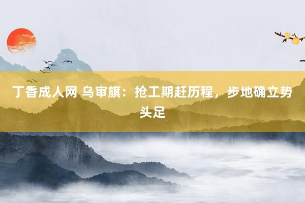 丁香成人网 乌审旗：抢工期赶历程，步地确立势头足